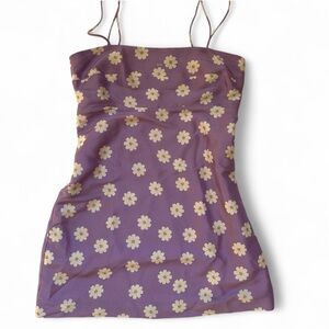 90's Retro Inspired The Christy Dress by Réalisation Par 100% Silk - Small